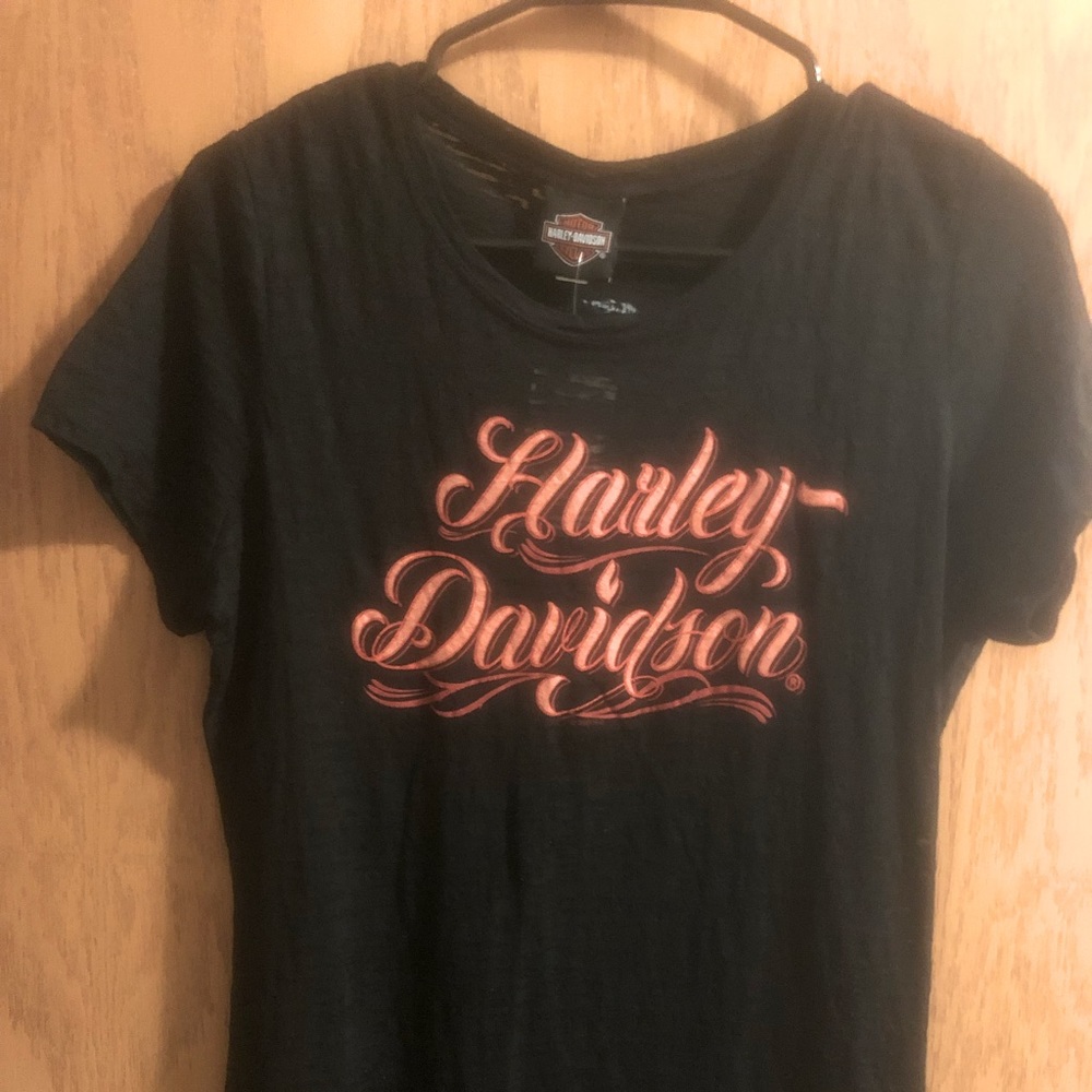 Harley Davidson woman's size L top